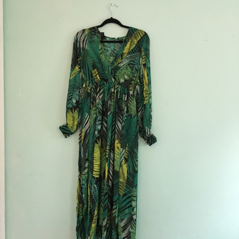 Loose Beachy Cinched Waist Dress